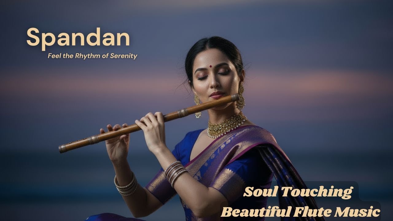 Spandan - Best Indian Instrumental Music | Soul Touching Beautiful Flute Music | Flute # 200