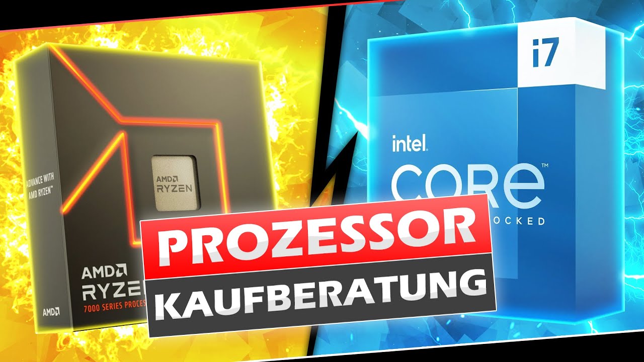 Der BESTE PROZESSOR für deinen GAMING PC! | CPU Kaufberatung 2023 - Intel & AMD