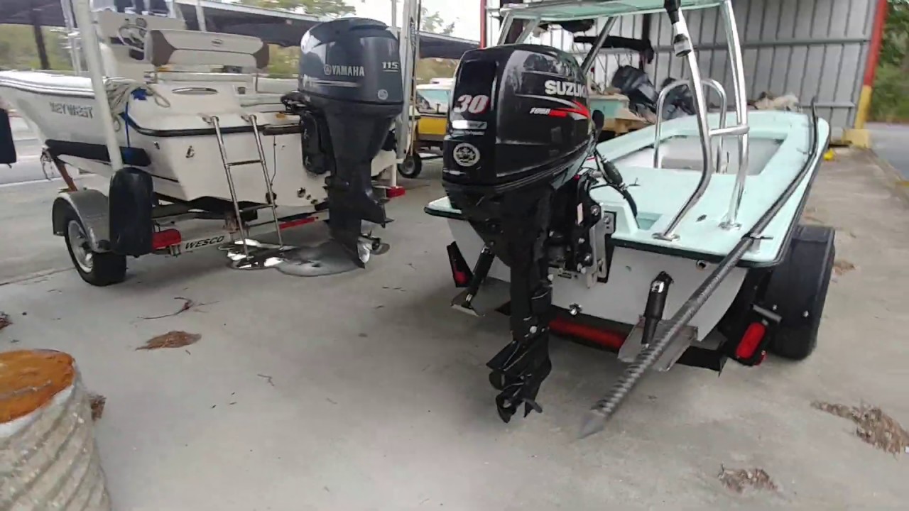 2015 East Cape 17 Glide Skiff Boat