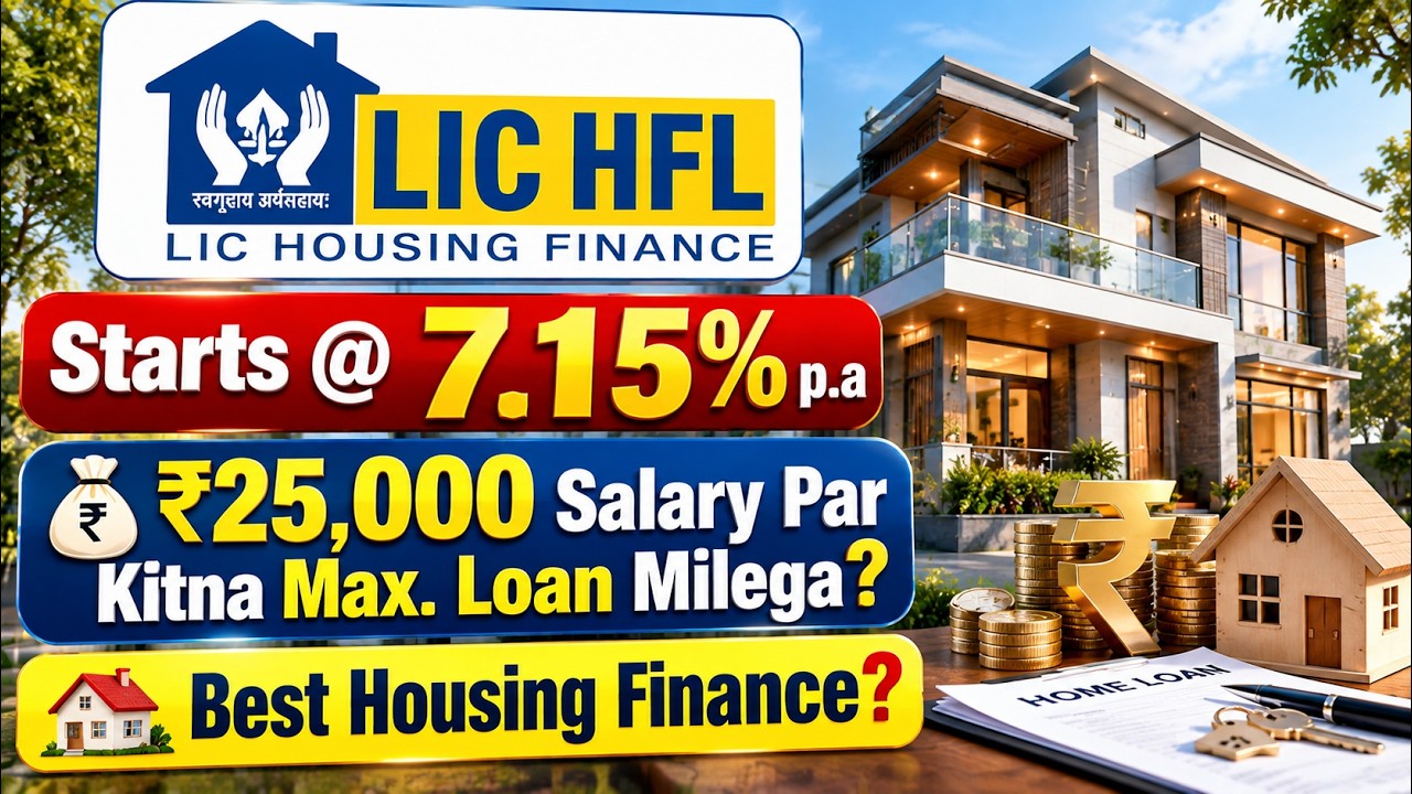 LIC Home Loan | LIC Home Loan Interest Rates 2026 | LIC Housing Loan Details | LIC Housing Finance