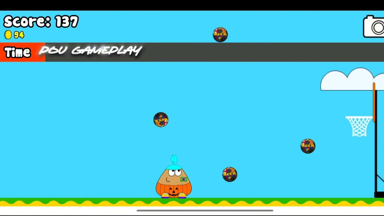 POU BASKETBALL | JOGUINHO DO POU | POU GAMEPLAY PART 2