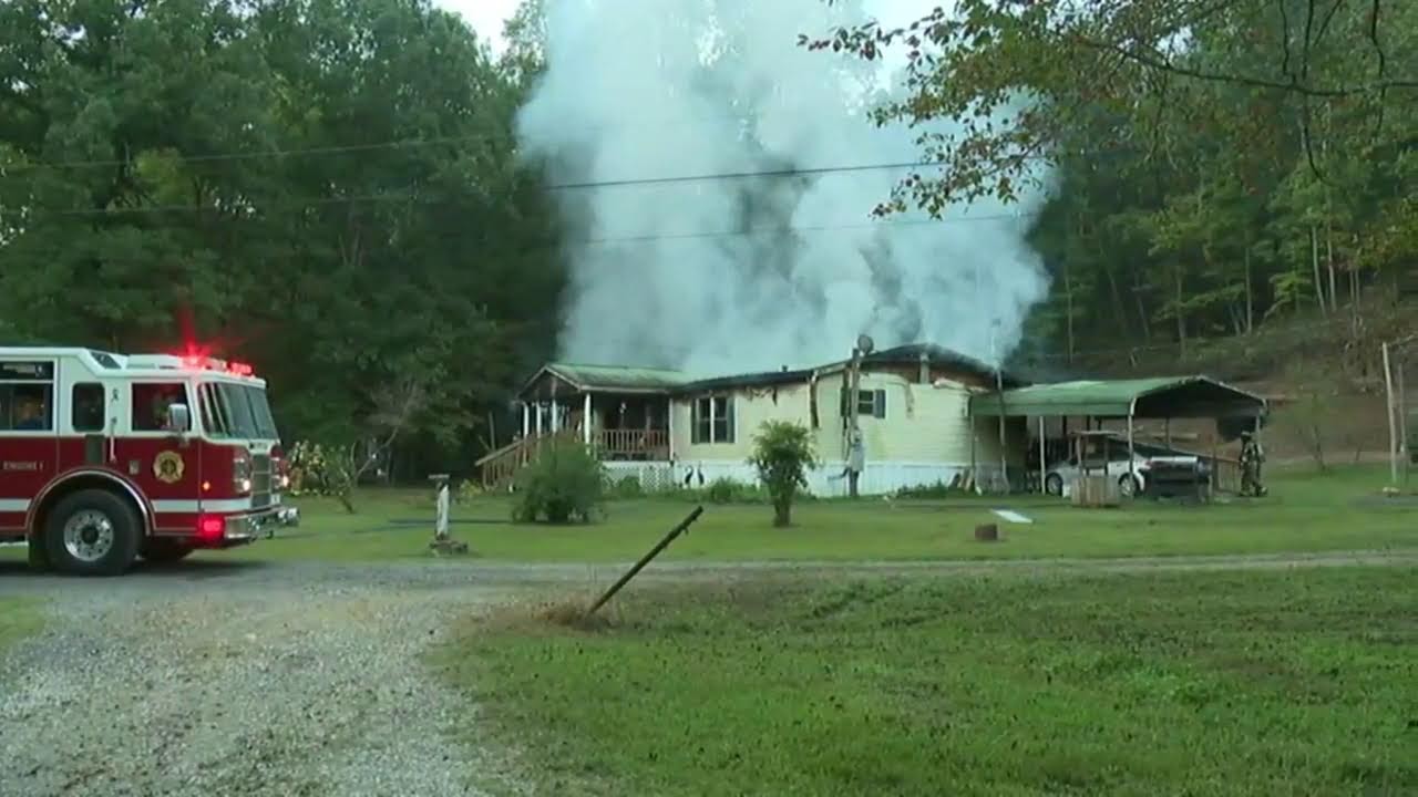 House fire in Graysville