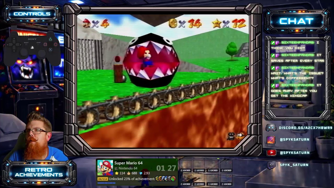 RetroAchievements - Super Mario 64