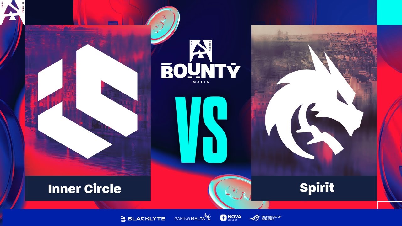 Inner Circle vs Spirit - Full CS2 Match VOD - BLAST Bounty Malta Season 1 2026