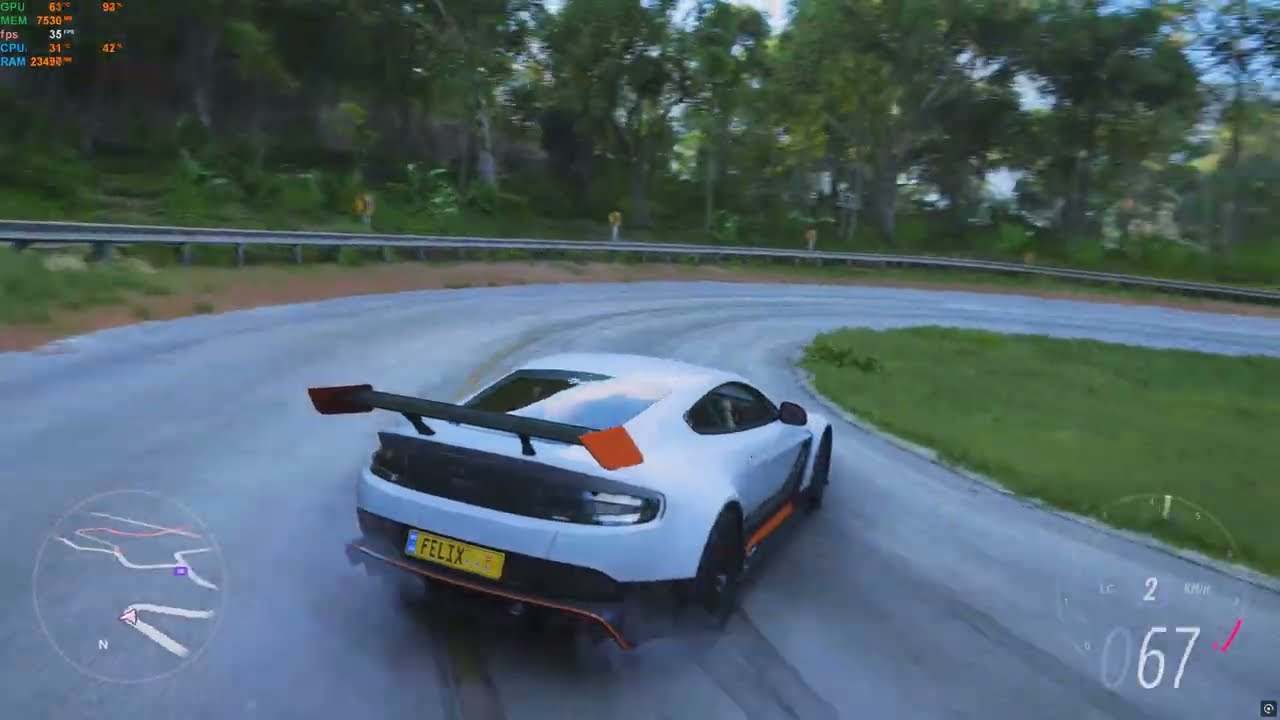 RTX 4060 ti Forza Horizon 4k max GamePlay