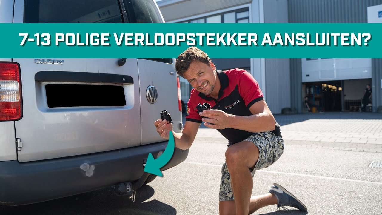 Hoe monteer je een verloopstekker? Van 7 naar 13 polig en van 13 naar 7 polig!