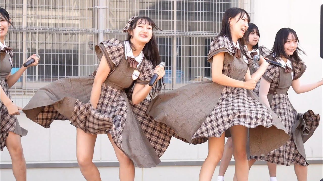 【アイドルライブ】長いスカートは清純派アイドルの証　#Japanese girls Idol group