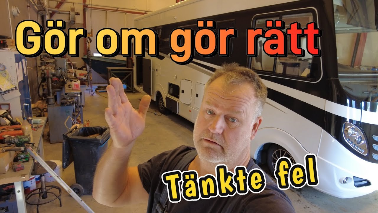 Husbils tips version 2, tömningsventiler till svart och gråvattentankarna. gör om gör rätt.