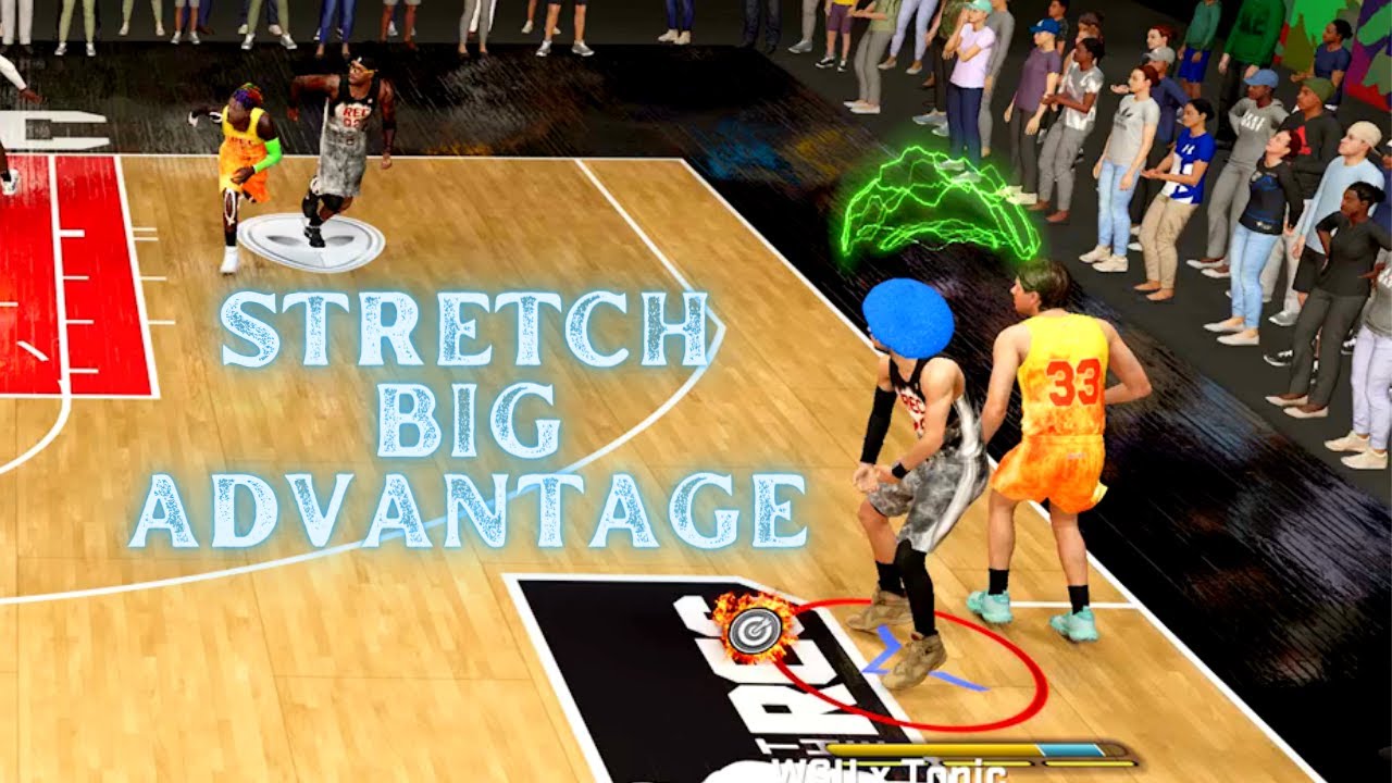 THE BEST thing about a STRETCH BIG in REC NBA 2K23!
