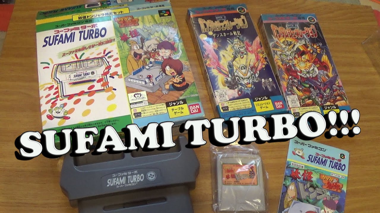 SuFami Turbo Nintendo Super Famicom Turbo Bandai 1996 Unboxing & Análisis