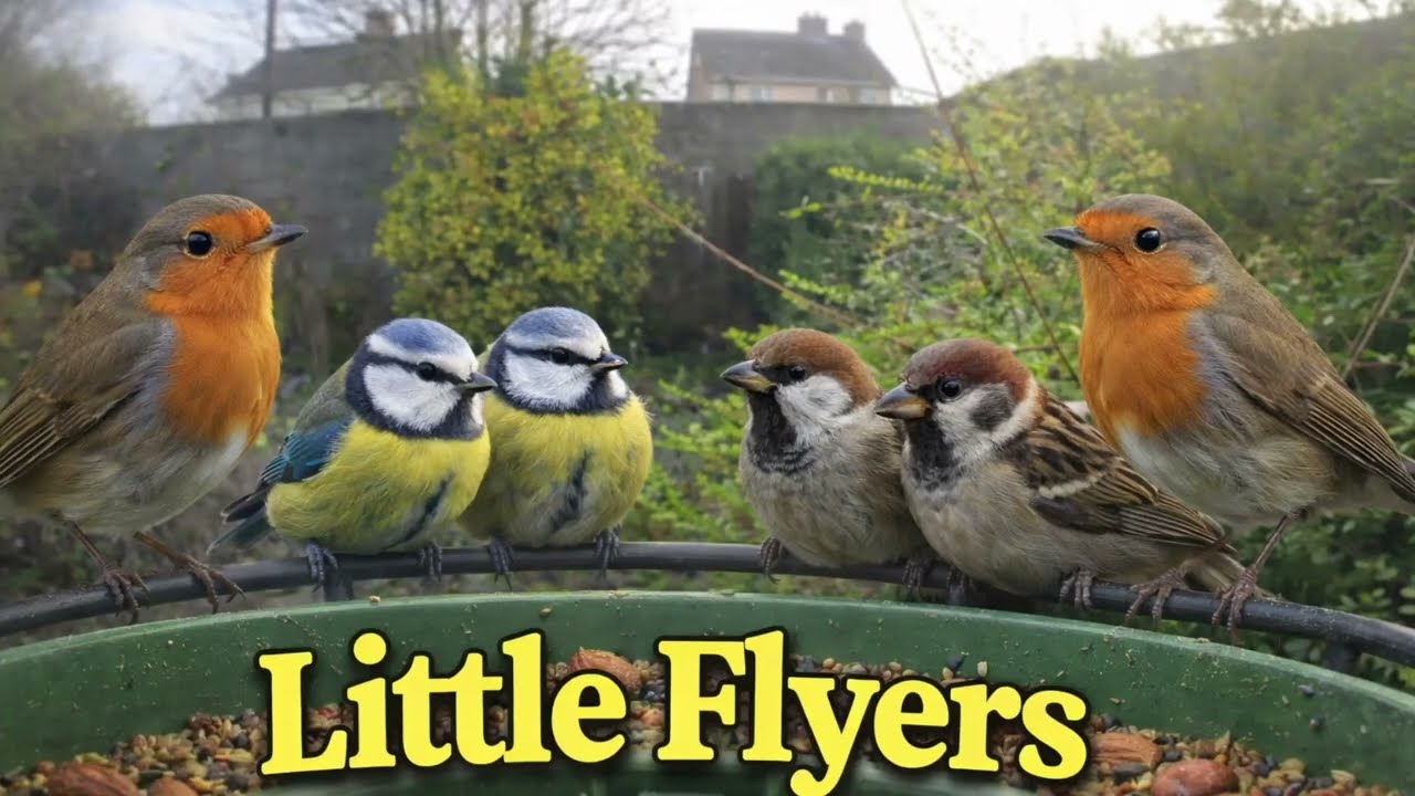 Backyard Birdwatching - Little Flyers #birds #birdtrend #birdfy #nature 
