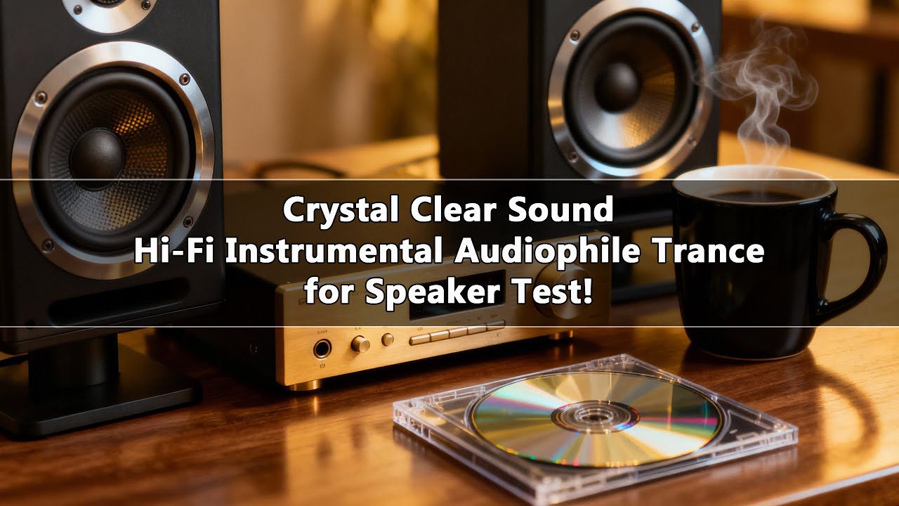 Crystal Clear Sound, Instrumental Audiophile Trance in Hifi & True Stereo, for Speaker test!