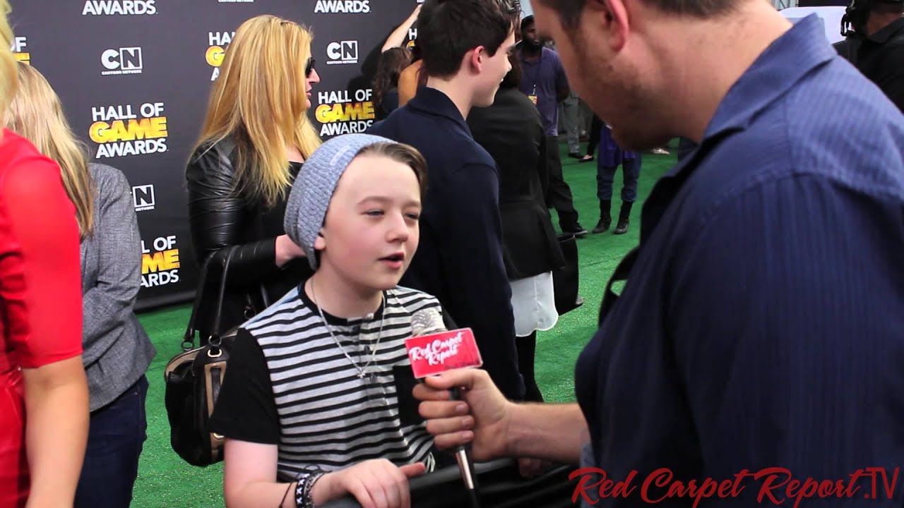 Benjamin Stockham at the 4th Annual #HallOfGame Awards Red Carpet @BenJStockham #AboutaBoy #NBC