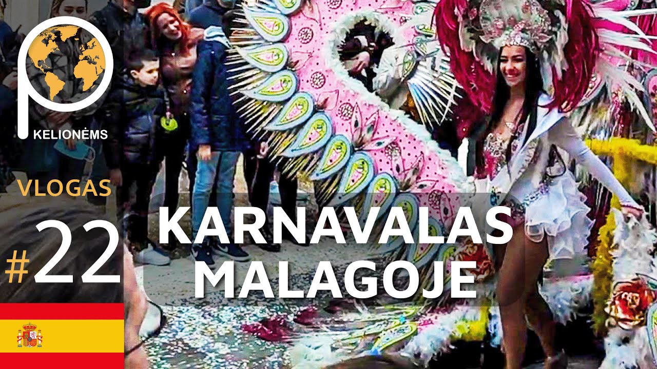 Kaip atrodo Karnavalas Ispanijoje? &Scaron;ventės, Paradas ir Užgavėnės Malagoje