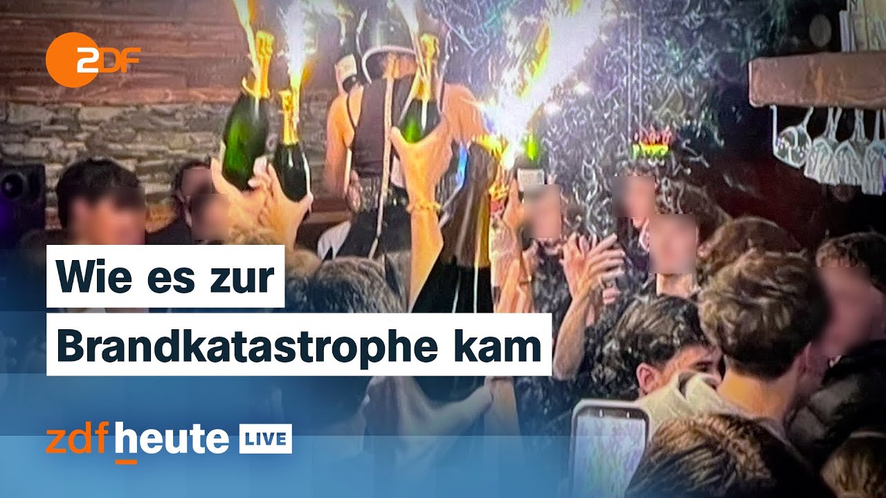 Brand in Crans-Montana: Rettungskräfte und Ermittler zu den Ursachen I PK bei ZDFheute live