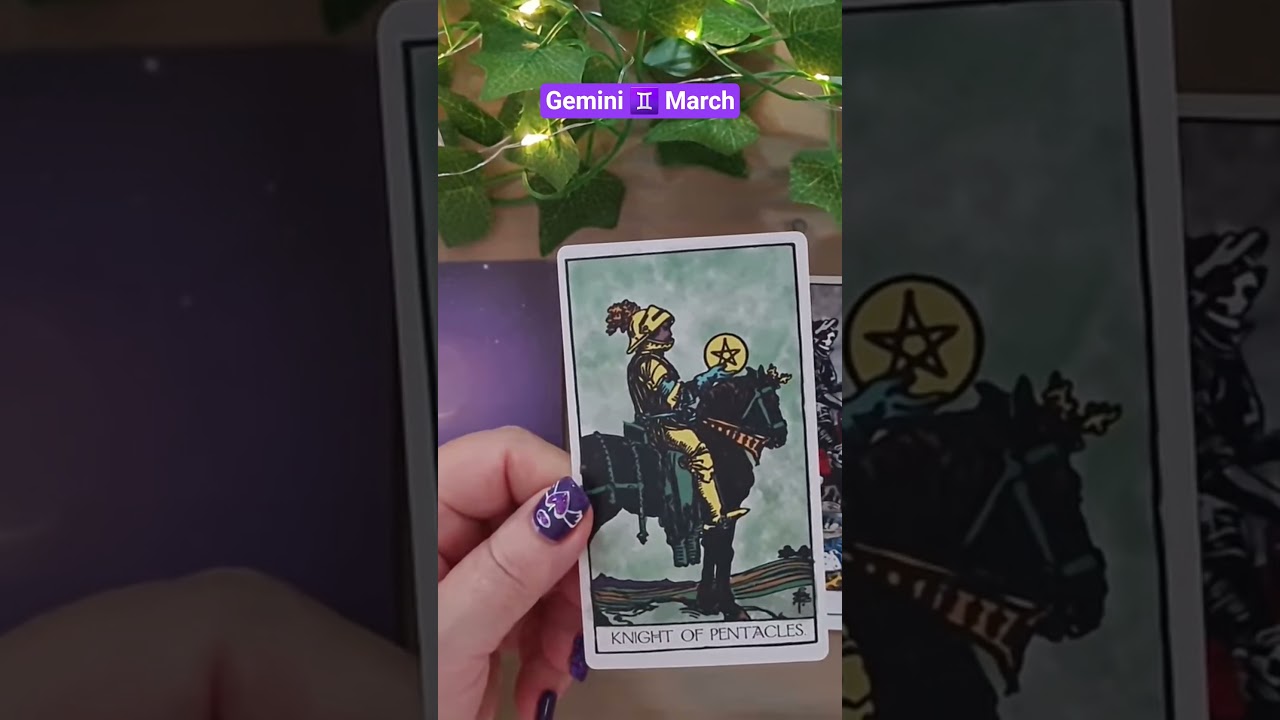Gemini March. It's a big month for you #gemini #zodiac #tarot