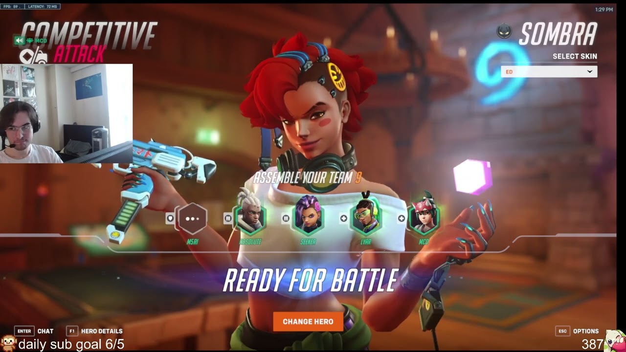 SEEKER PRO SOMBRA GAMEPLAY - POTG! 37 ELIMS! OVERWATCH 2 SEASON 9 TOP 500