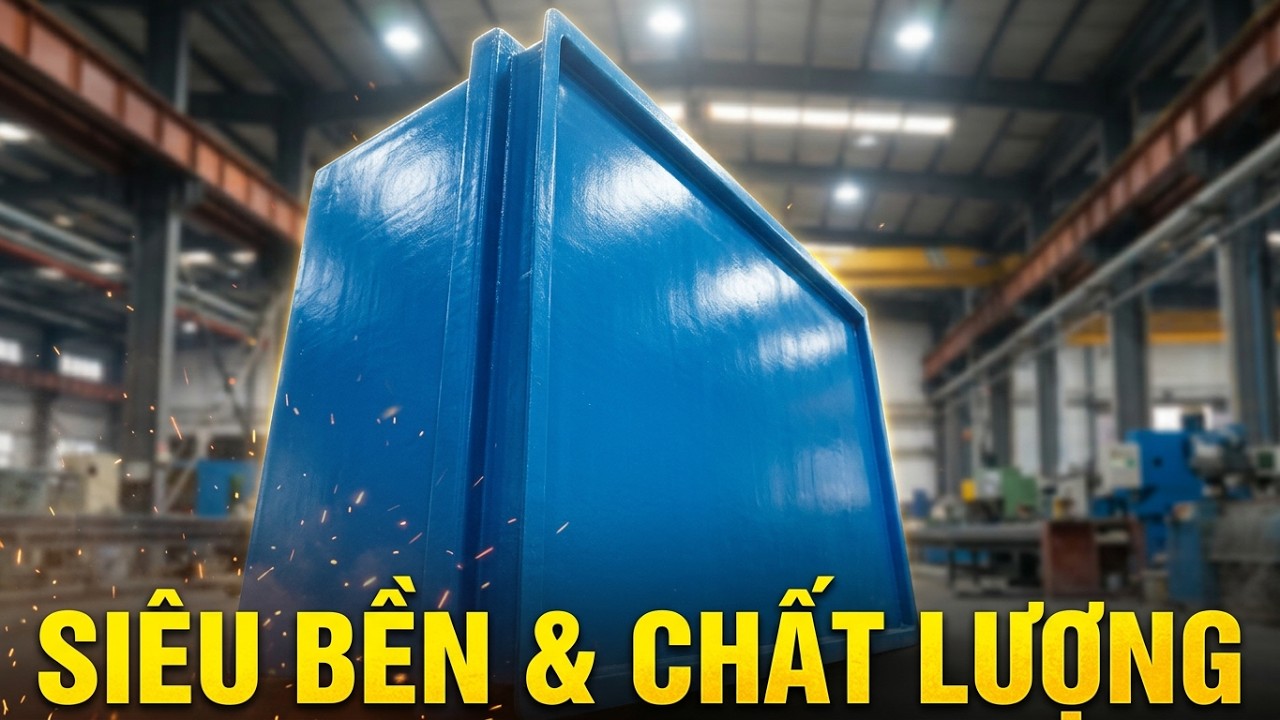 Bể Chứa Hải Sản🐬Nhựa frp nguyên khối | Giang Minh Composite