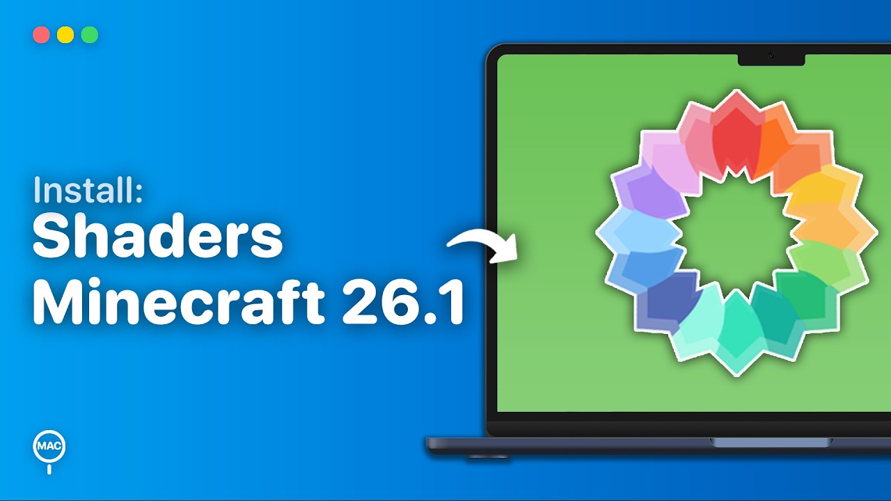 Как установить шейдеры в Minecraft 26.1 на Mac | Пошаговая инструкция
