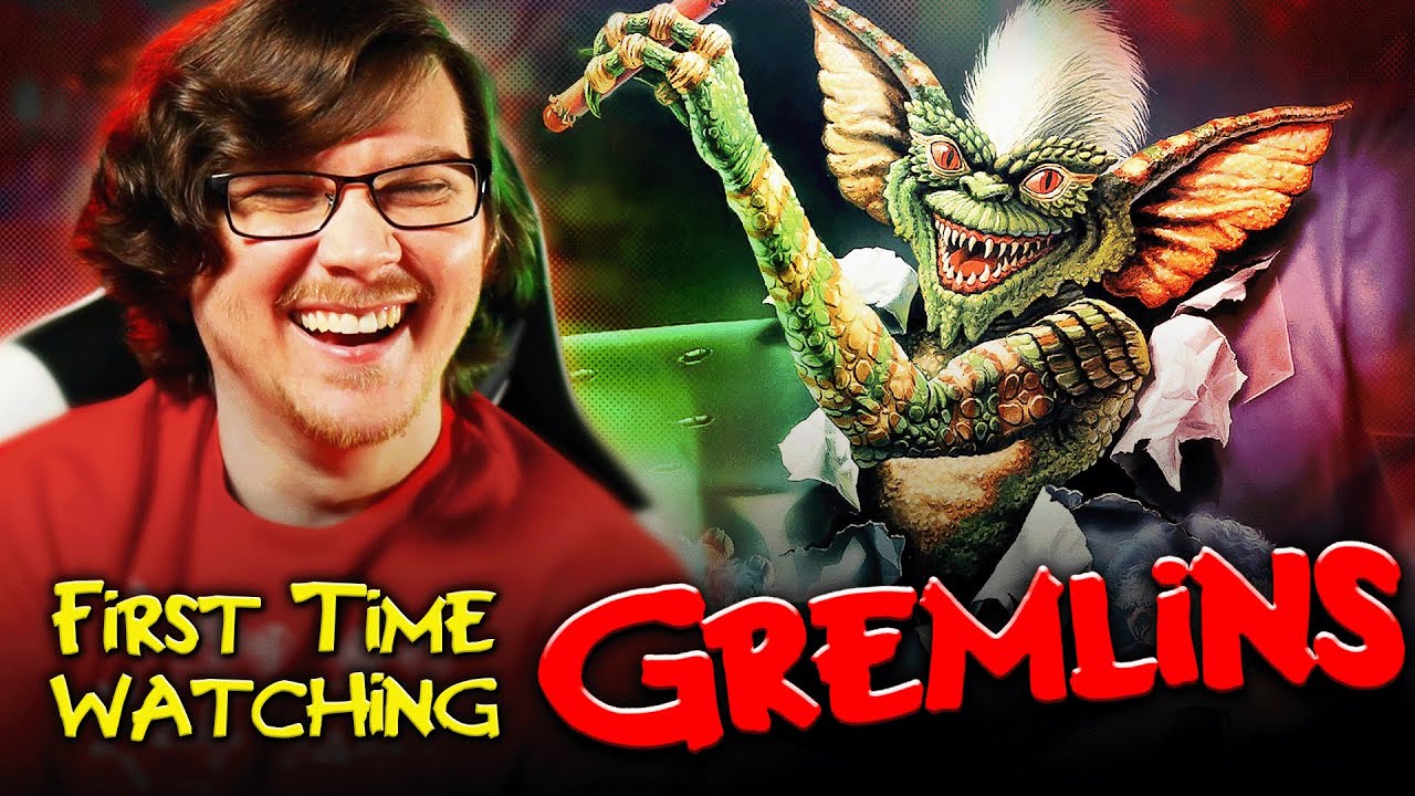 Watching GREMLINS for the FIRST TIME | MOVIE REACTION | Christmas Movie?!
