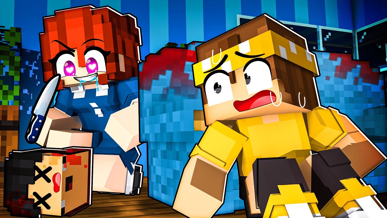 BABÁ MALUCA está APAIXONADA POR MIM no Minecraft