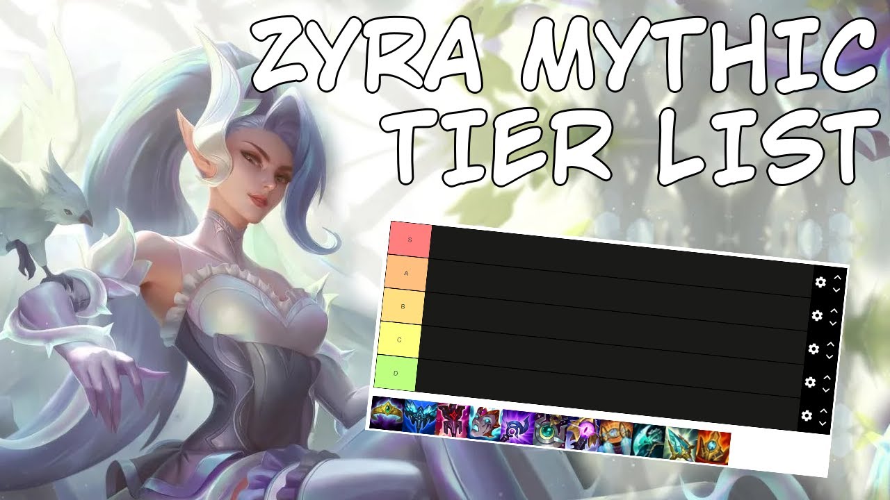 I built every AP mythic on Zyra so you didn't have to | League of Legends