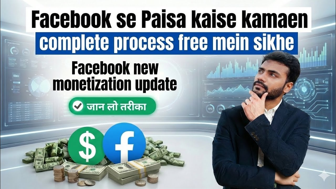 How to earn money from Facebook - फेसबुक पेज बनाए बिना पैसा कमायें || Free 5k Followers, new tricks🤑