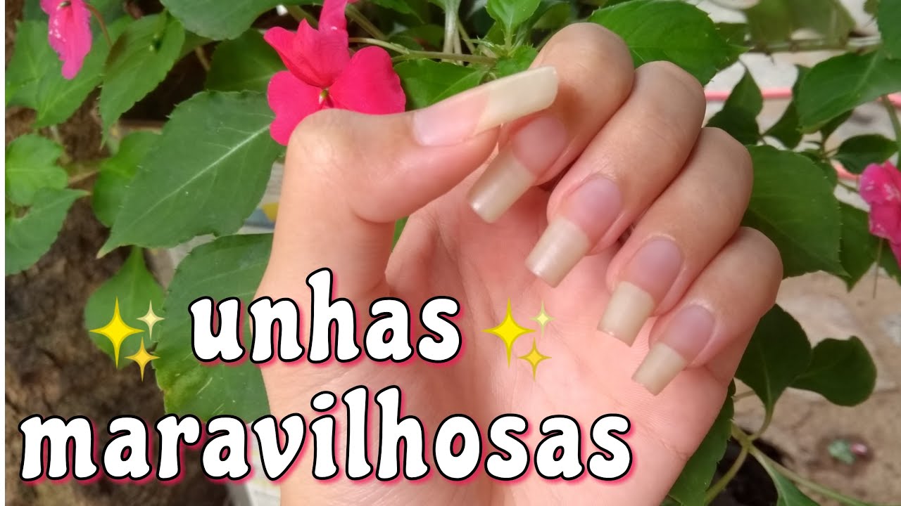 Como ter UNHAS GRANDES e FORTES totalmente NATURAIS em pouco tempo | dicas que uso e funciona