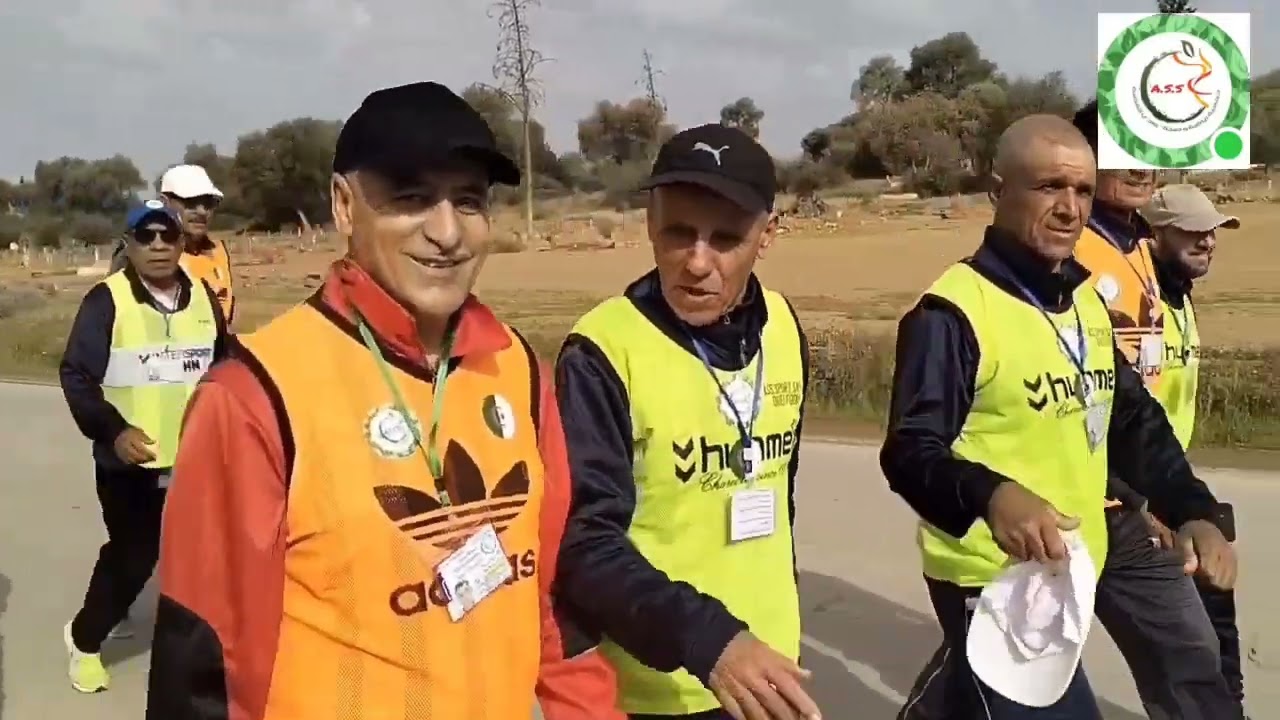 من لعريب الى مليانة مشيا مع جمعية رياضة وصحة وادي الفضة شلف