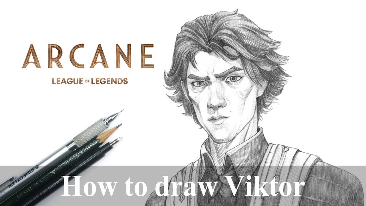 How to draw Viktor | arcane