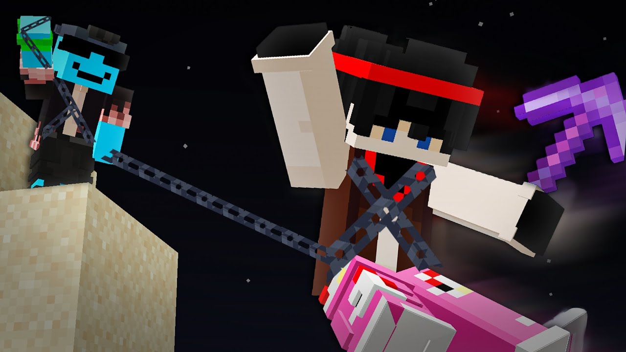 Can We Beat Minecraft While Chained Together?