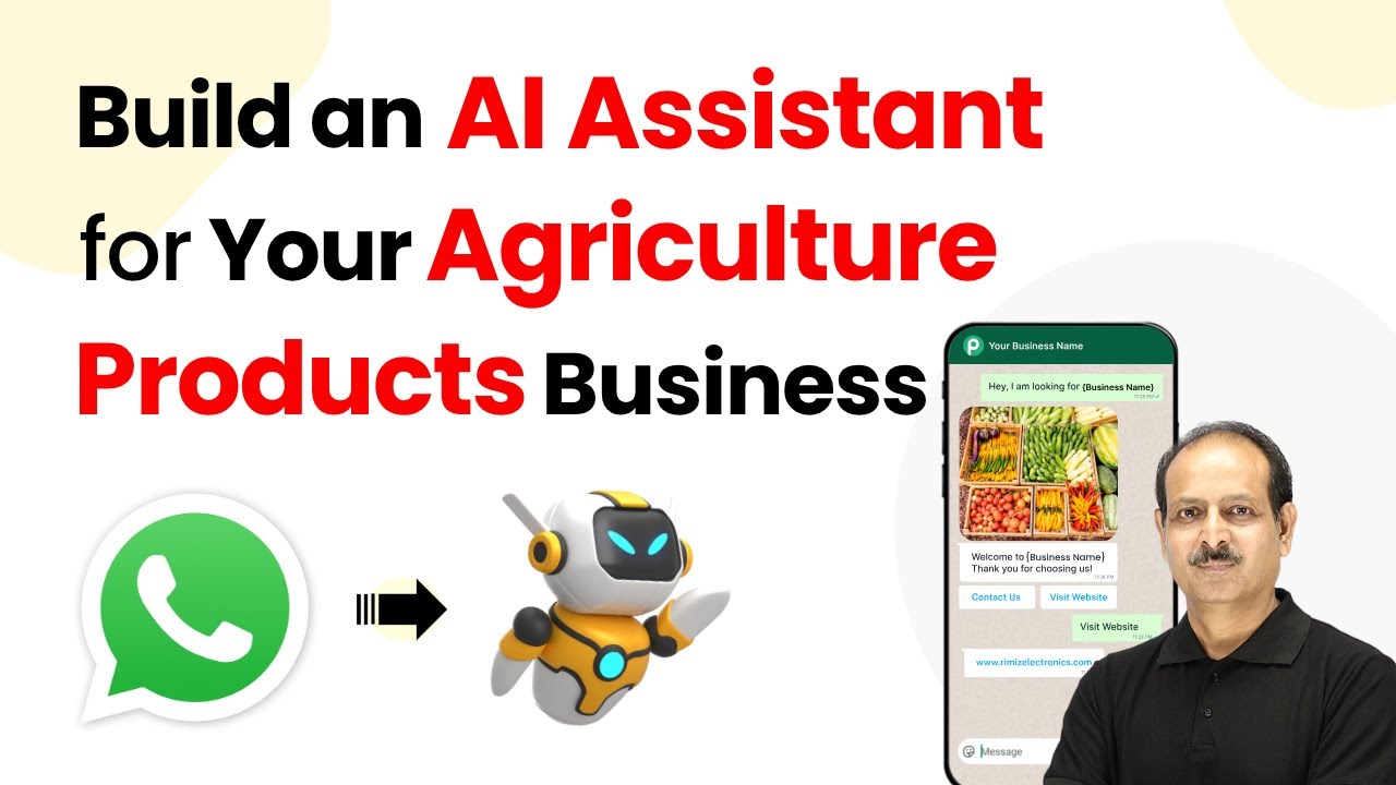 How to Build an AI Assistant for Your Agriculture Products Business