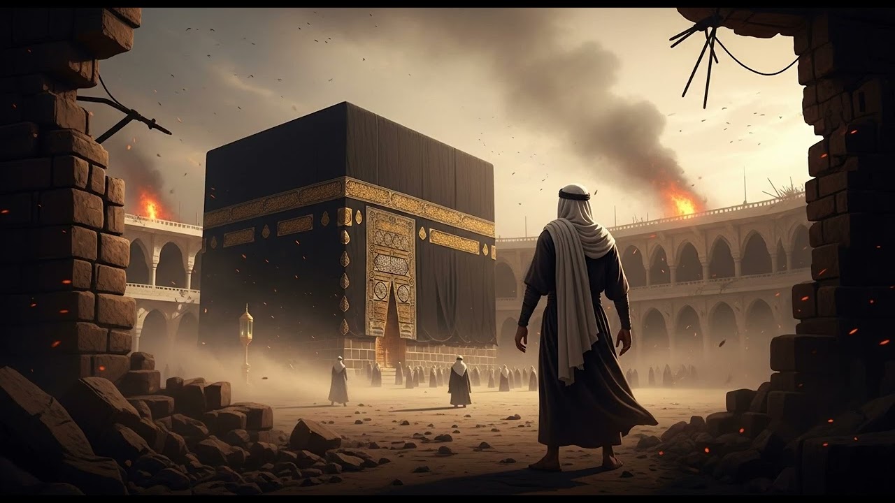 لن تصدق هذا السر  683م – مكة – قصف الكعبة بالمنجنيق في عهد يزيد