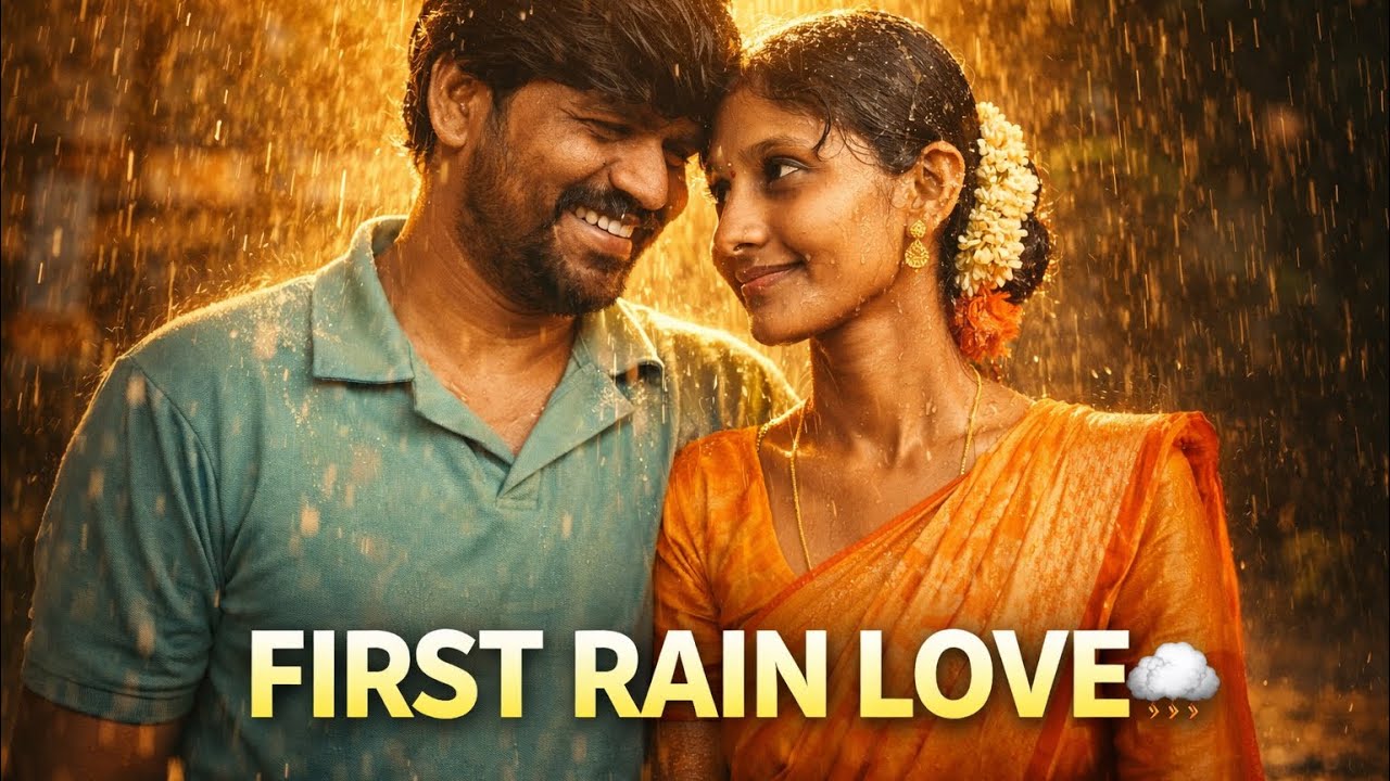 Mudhal Mazhai Kaadhal 🌧️ | Tamil Folk Fusion Love Duet | Parai & Violin Romance