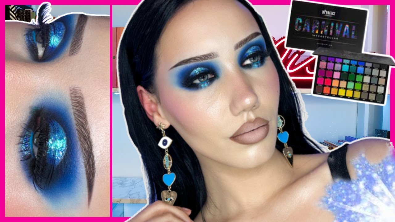 BLUE SPOTLIGHT EYE TUTORIAL | MAKEMEUPMISSA