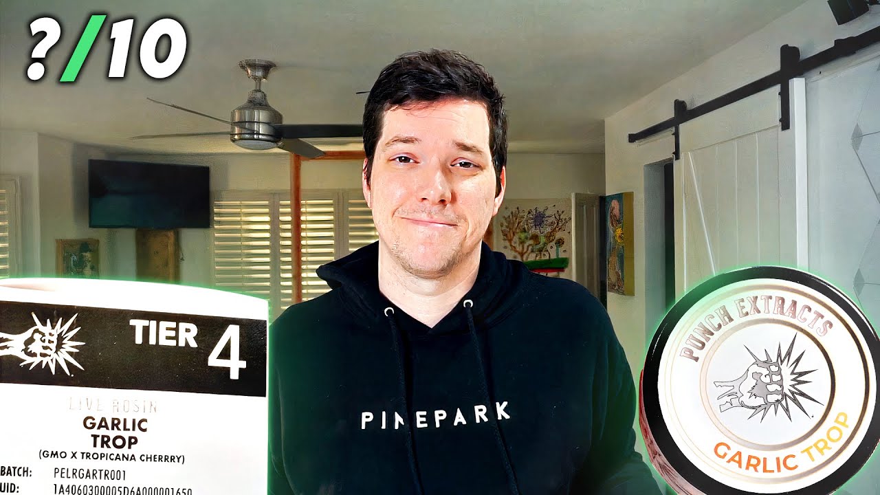 One Dab Review: Punch Extracts Live Hash Rosin Garlic Trop