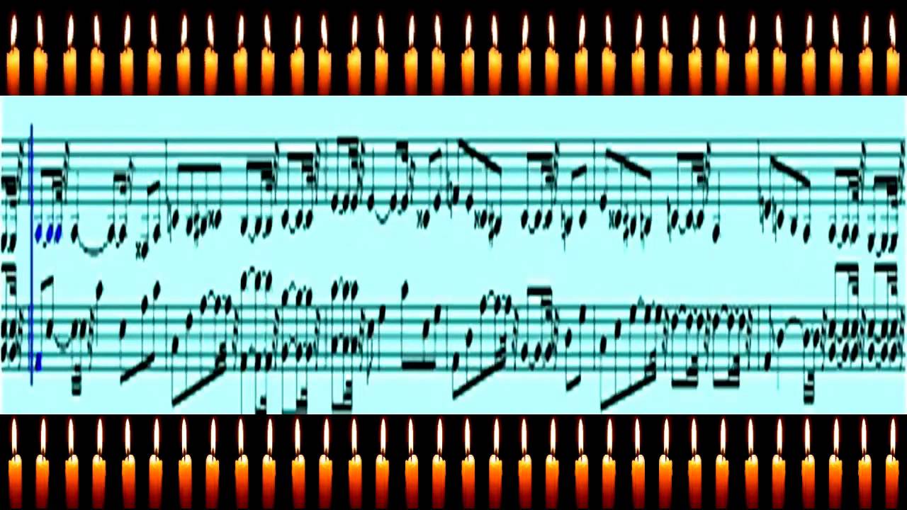 Psalm 49 piano song, text and score