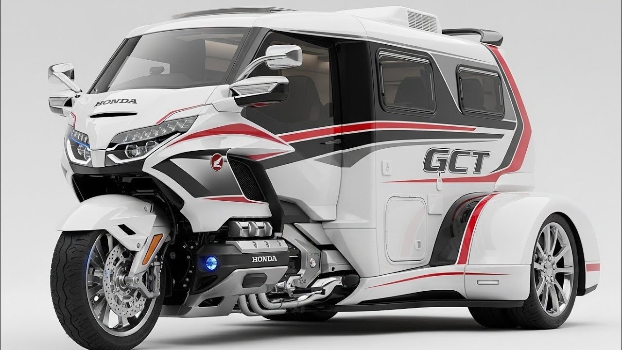 This 3-Wheel Beast Is a Rolling Hotel! 2027 Honda Gold Wing Camper Trike 😍🚀