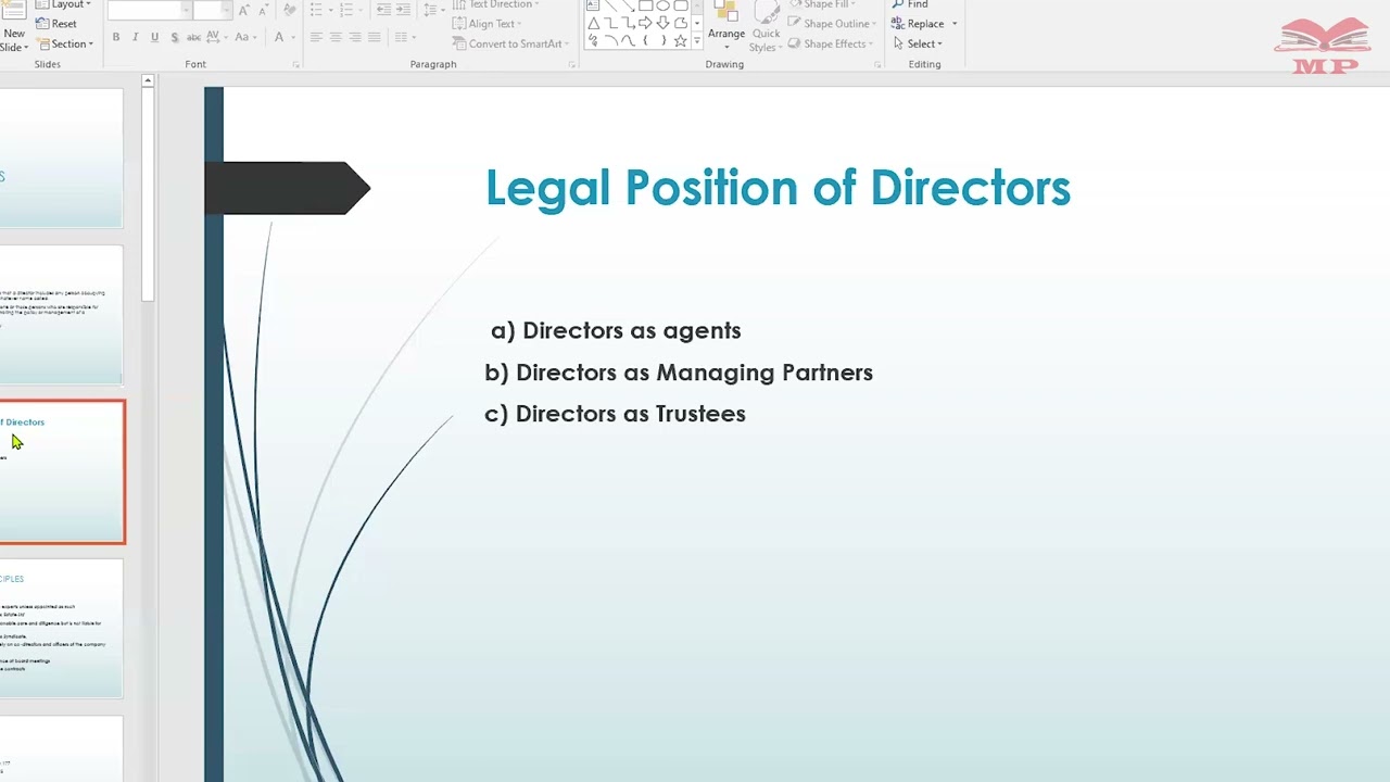 Company Law - Company Directors