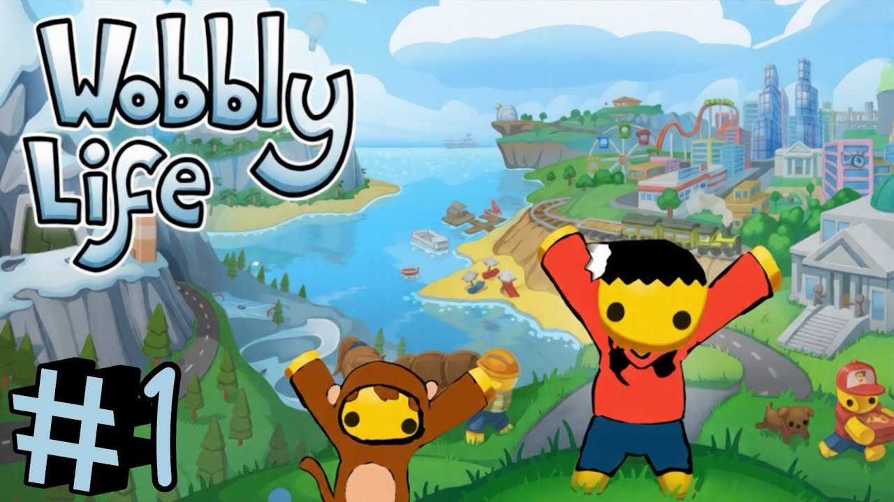 ¡Nuestra primera aventura en Wobbly Life! (Fue un desastre ) :-)