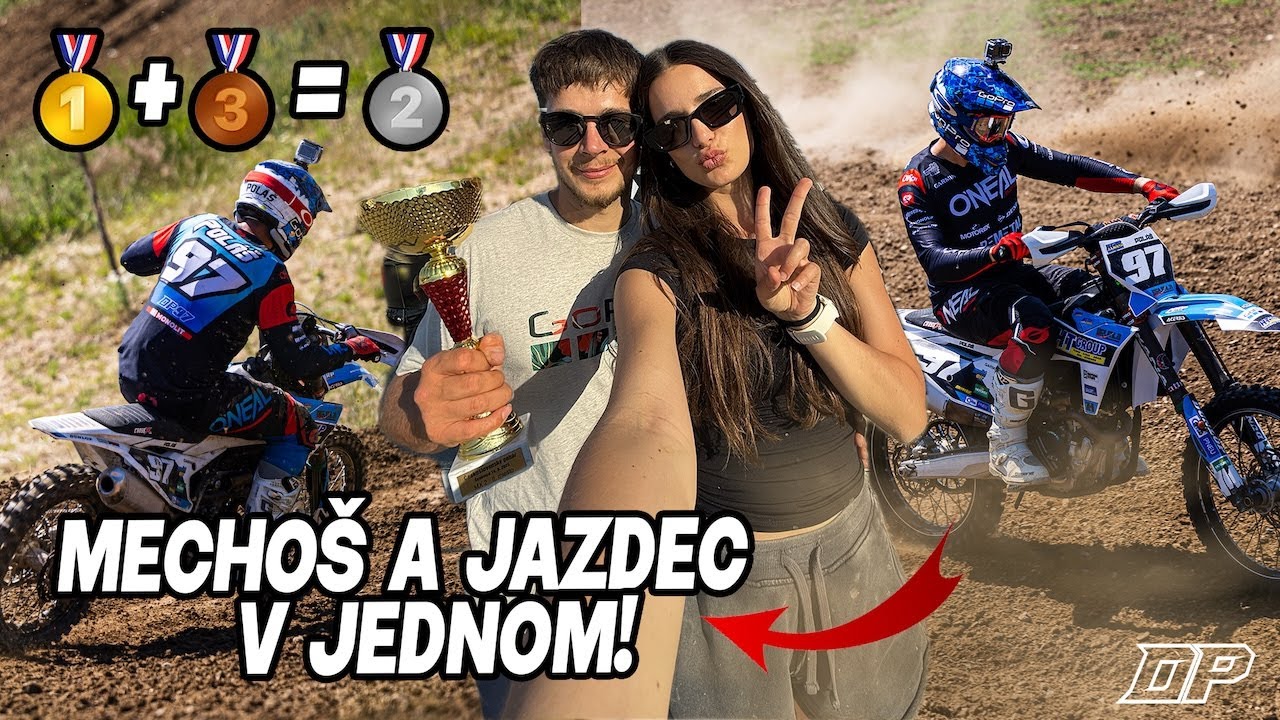 VOĽNÝ VÍKEND? JASNÉ... LEN SI ODSKOČÍM NA ZÁVODY 😅 | MX ŠENKVICE | MX VLOG | DP97
