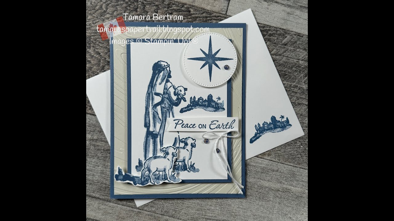 Let Me Show You How ... to make a gorgeous card using Stampin' Up!s Shepherd's Care set