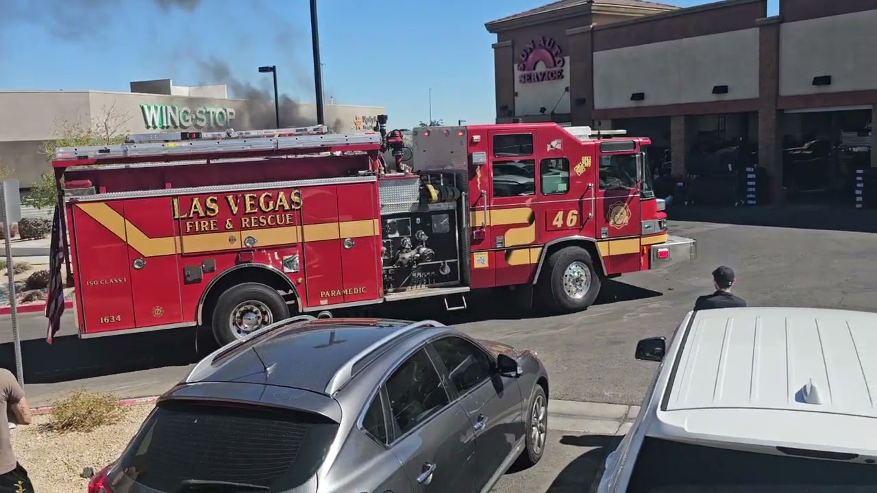 Car Fire: Las Vegas Fire and Rescue 