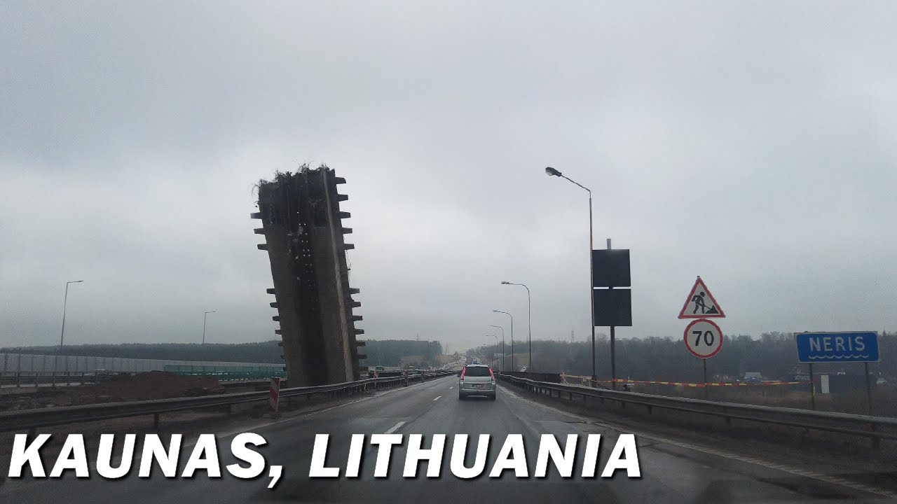 Drive in Kaunas • Lithuanian Independence Day • 🇱🇹