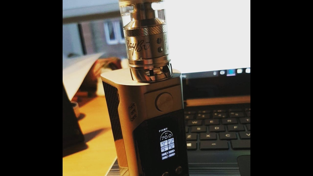 First look of the Wismec Reux Tank