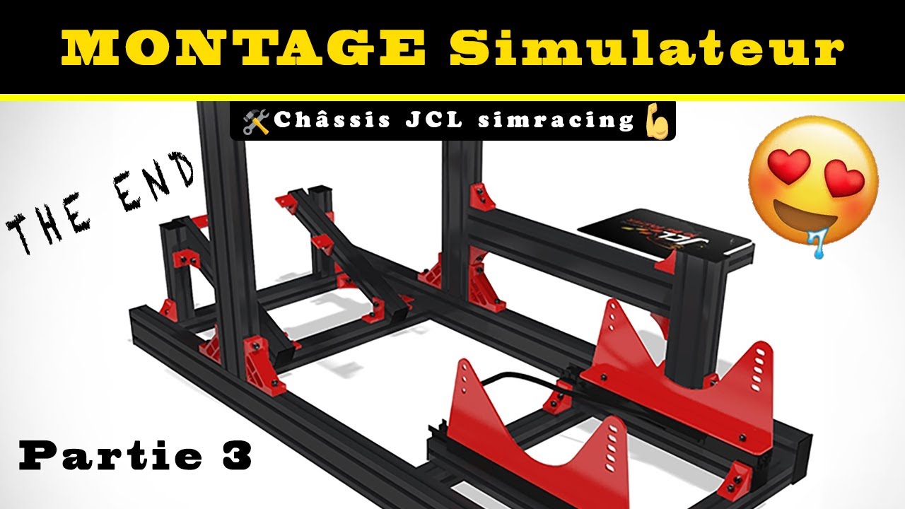 [TUTO] MONTAGE SIMULATEUR JCL SIMRACING #03 (FIN)