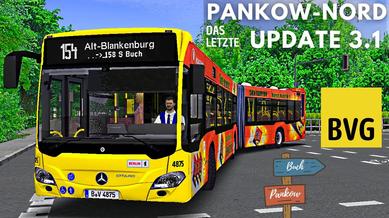 OMSI 2 [60 FPS] - PANKOW NORD ➡ Update 3.1 - Let's Play Omsi 2 [#851]