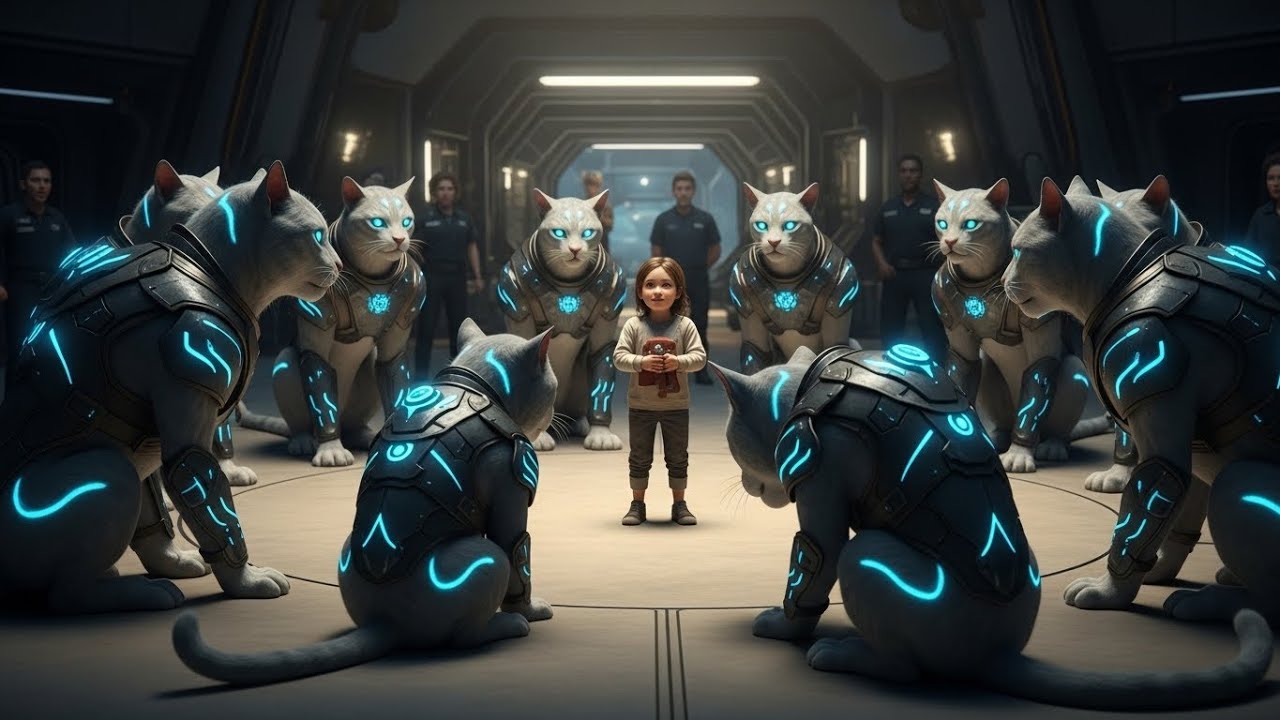 Alien Most Lethal Cats Surrounded a Kidnapped Human Little Girl — Until Something Unbelievable..