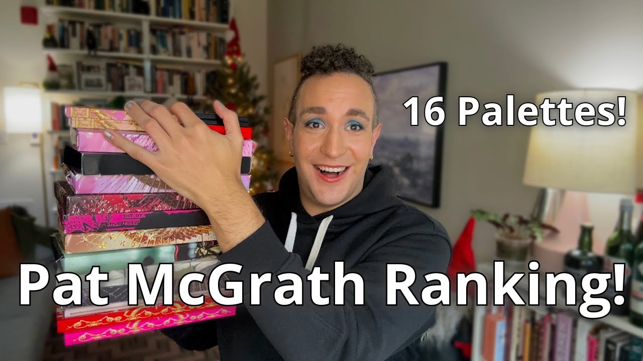 Ranking all 16 of my Pat McGrath palettes!!