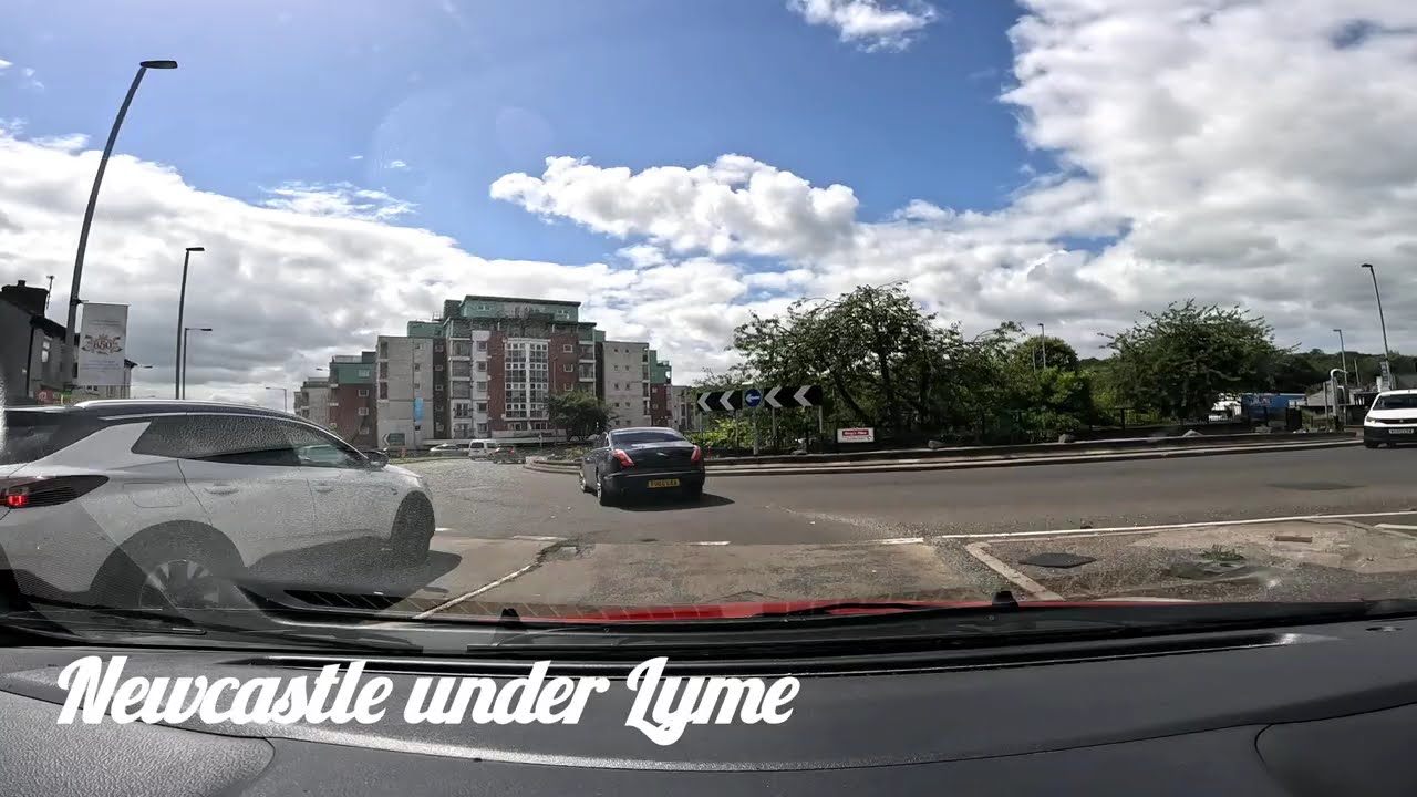 Newcastle under Lyme - POV Drive 4K